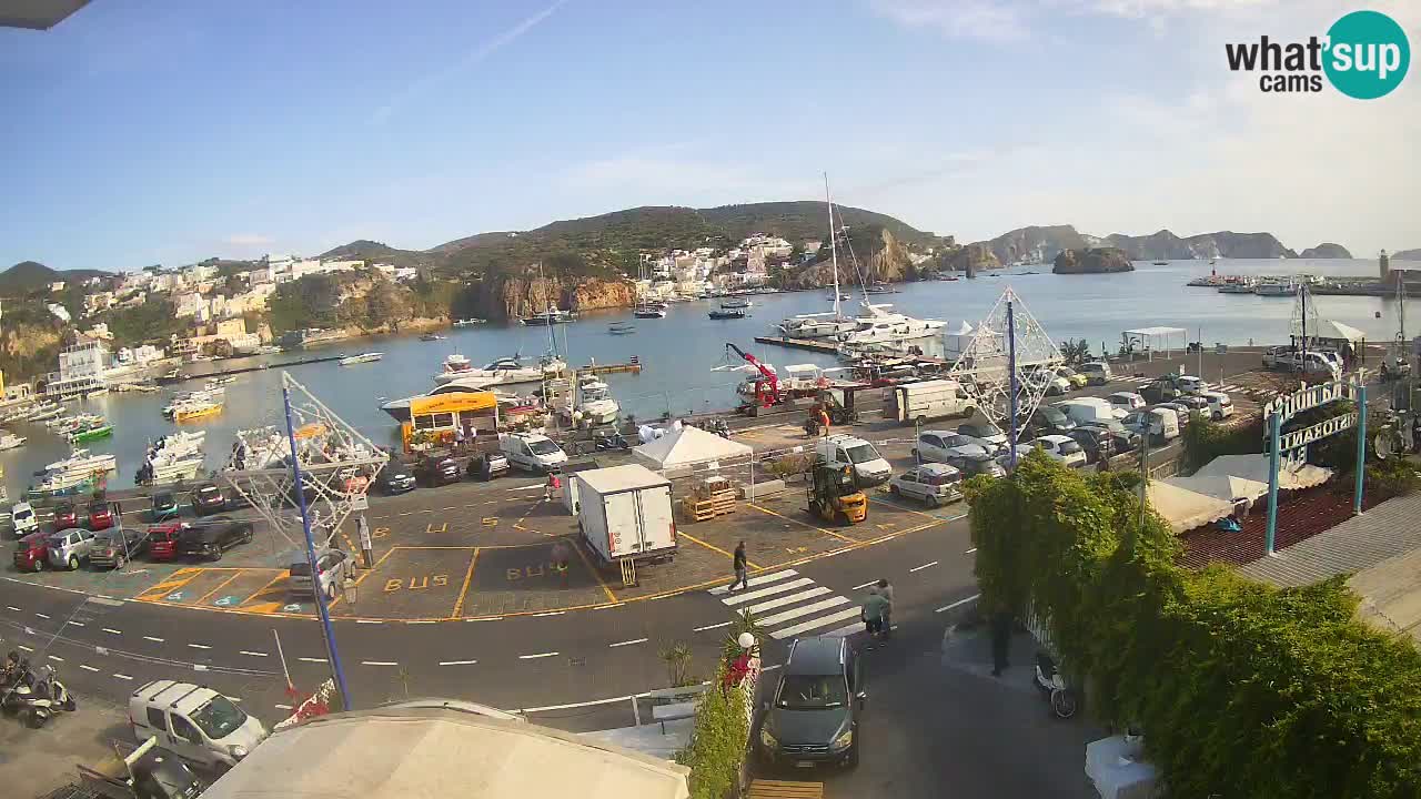 Webcam del puerto de Ponza – Isla de Ponza