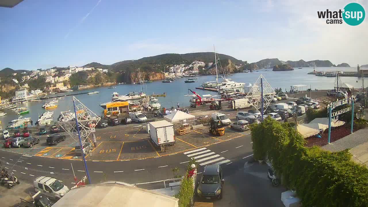 Web kamera luka Ponza – otok Ponza