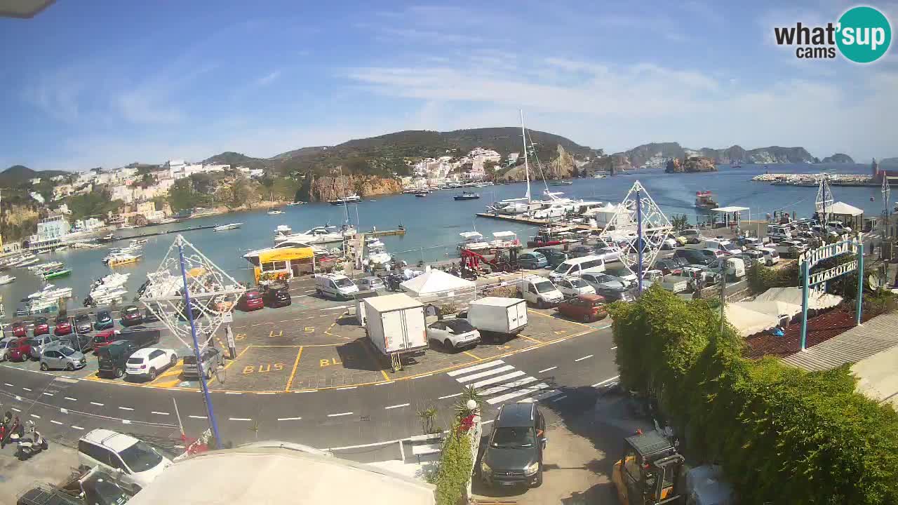 Web kamera luka Ponza – otok Ponza