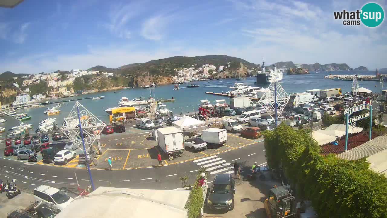 Ponza port webcam – Island of Ponza