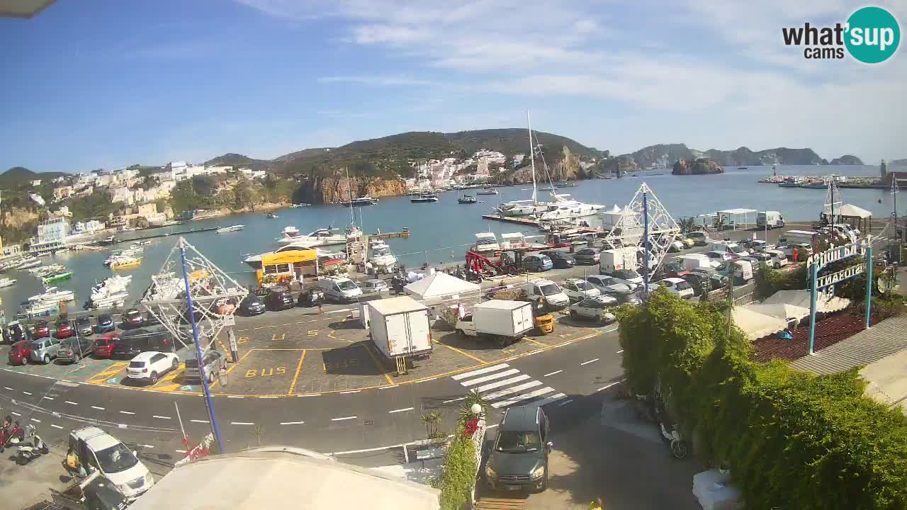 Ponza port webcam – Island of Ponza