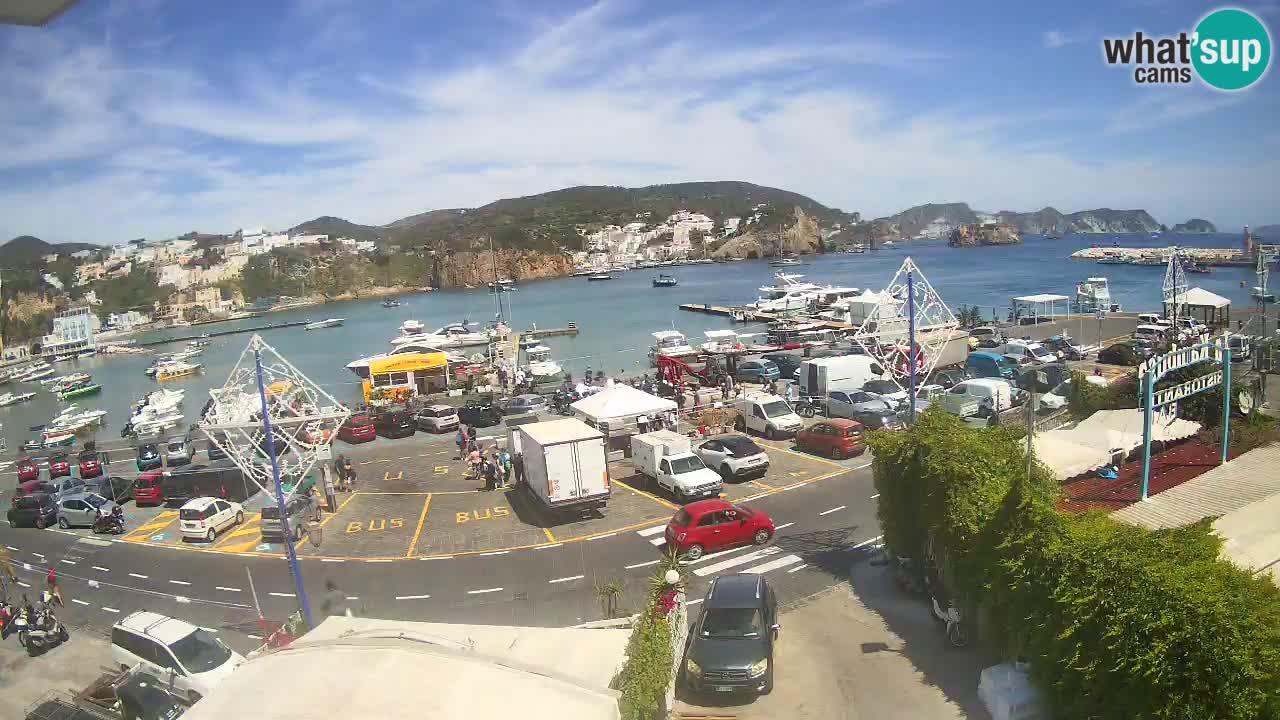 Webcam del puerto de Ponza – Isla de Ponza