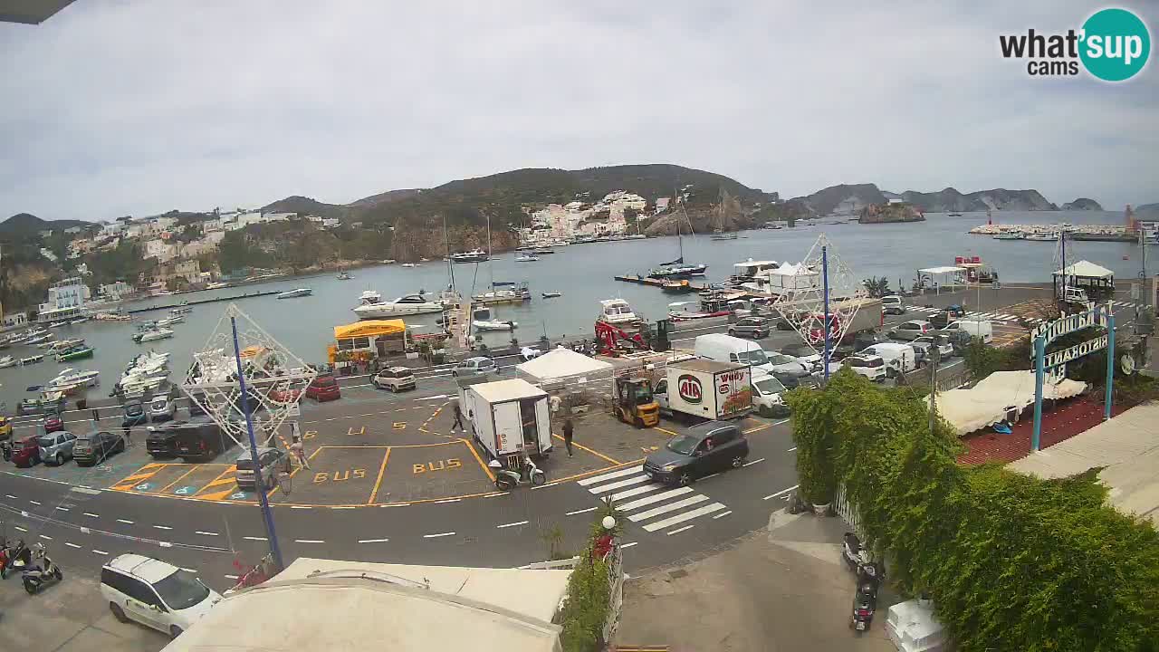 Webcam del puerto de Ponza – Isla de Ponza
