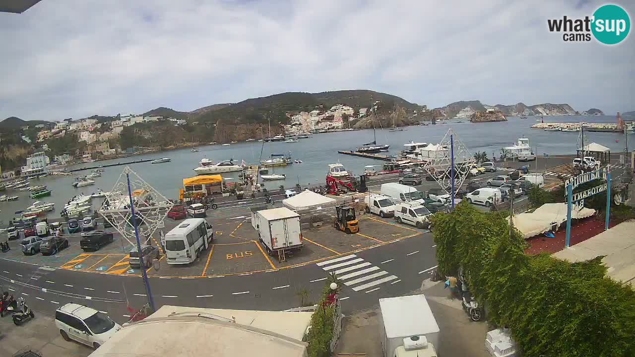 Webcam del puerto de Ponza – Isla de Ponza