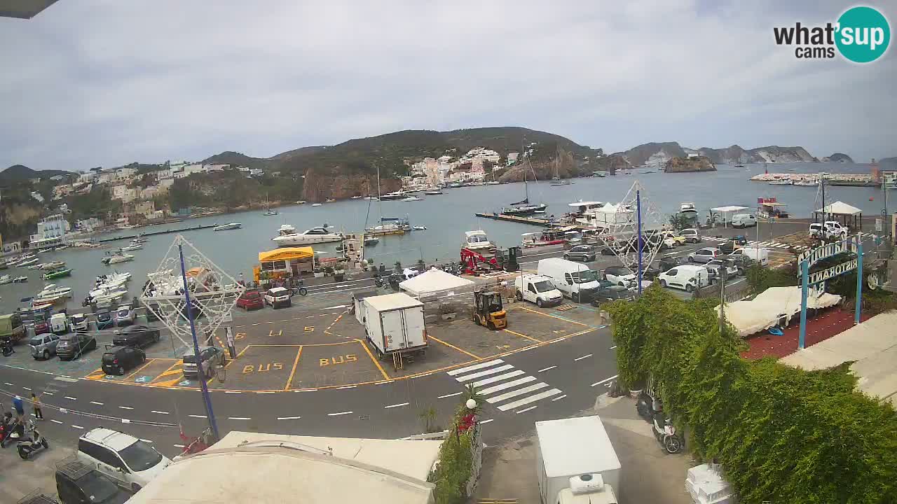 Webcam du port de Ponza – Île de Ponza