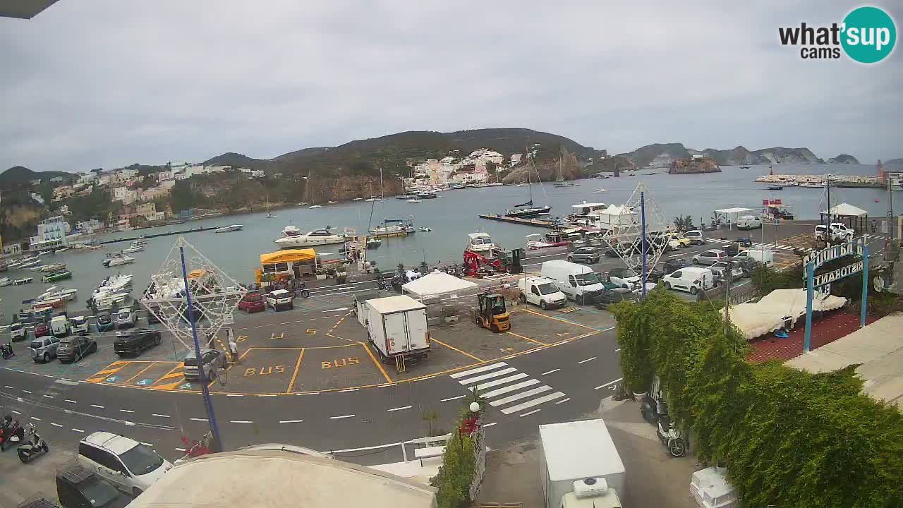 Ponza port webcam – Island of Ponza