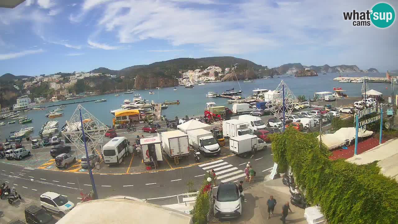 Ponza port webcam – Island of Ponza