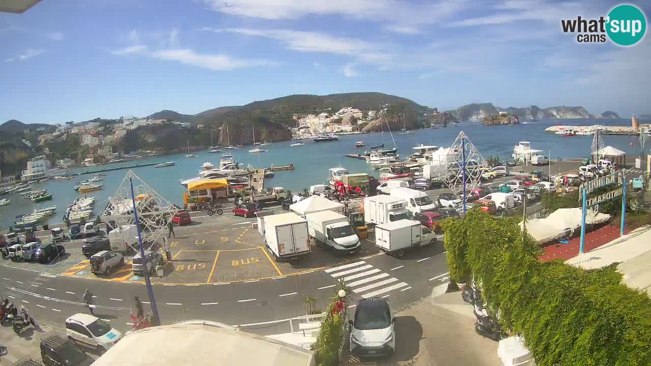 Ponza port webcam – Island of Ponza