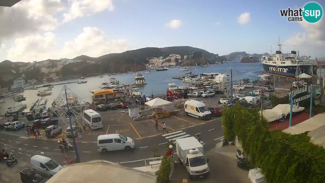 Webcam del puerto de Ponza – Isla de Ponza