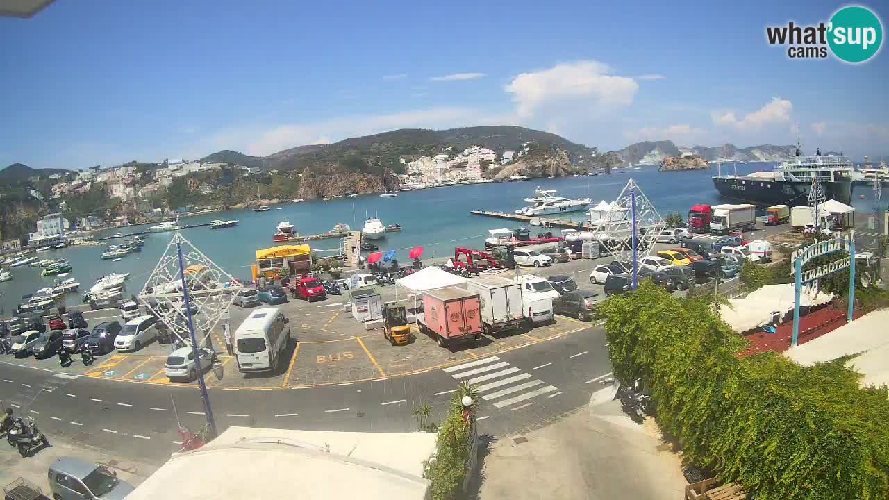 Webcam del puerto de Ponza – Isla de Ponza