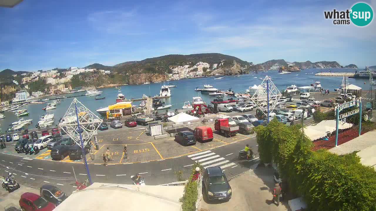 Webcam del puerto de Ponza – Isla de Ponza