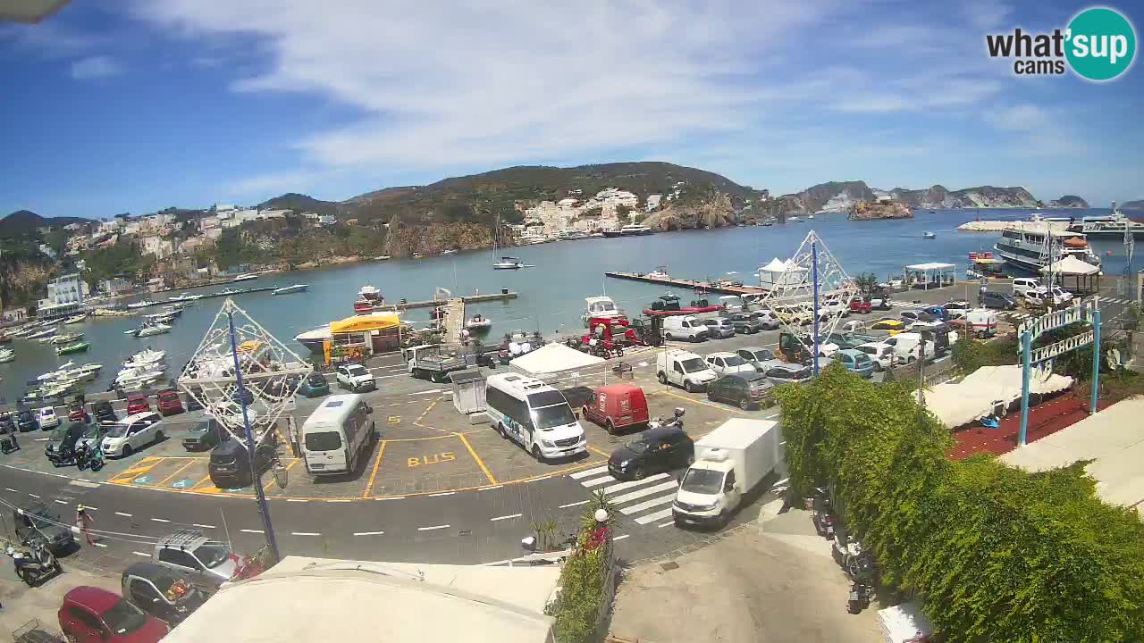 Webcam del puerto de Ponza – Isla de Ponza