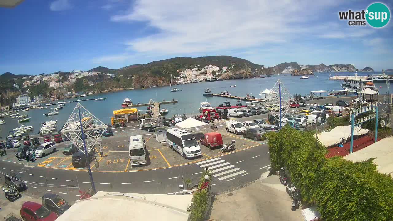 Webcam del puerto de Ponza – Isla de Ponza