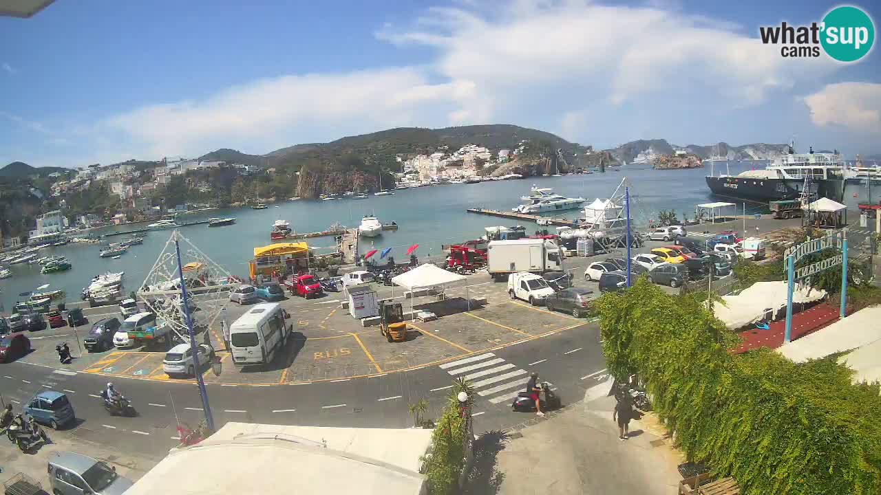Webcam del puerto de Ponza – Isla de Ponza