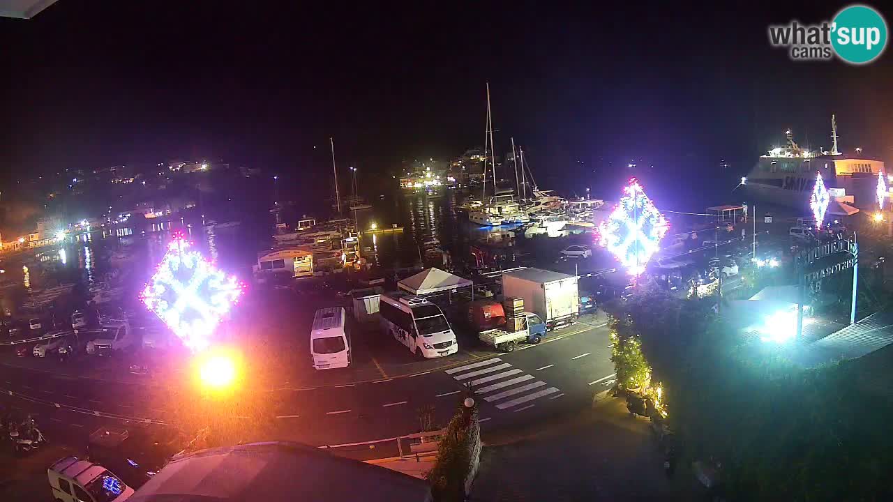 Insel Ponza Hafen webcam – Italien
