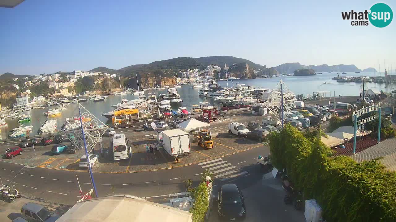 Ponza port webcam – Island of Ponza