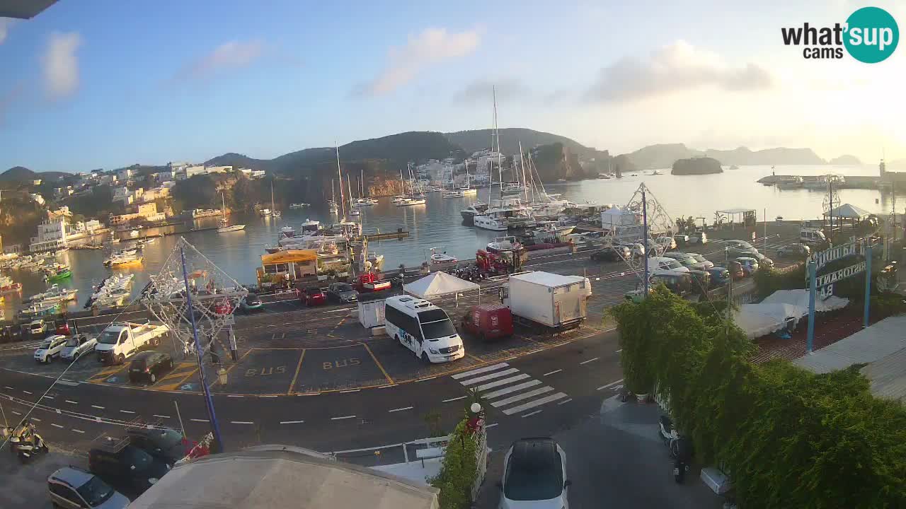 Ponza port webcam – Island of Ponza