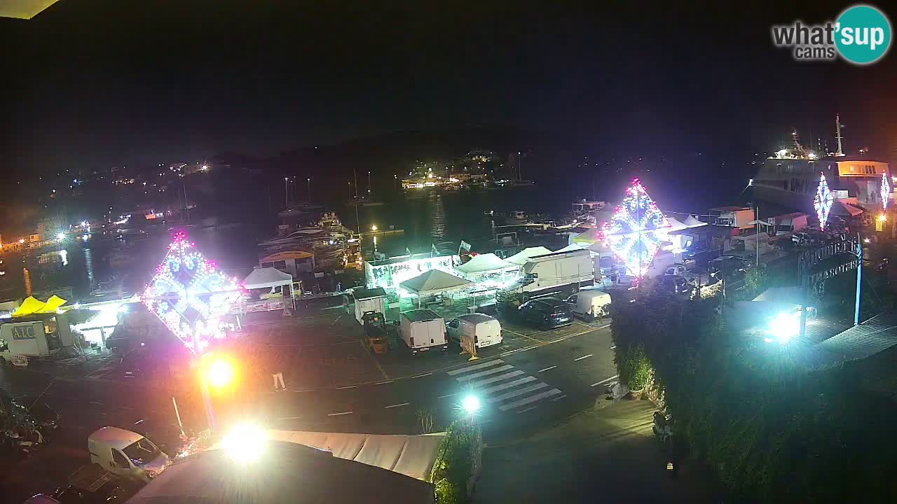 Ponza port webcam – Island of Ponza