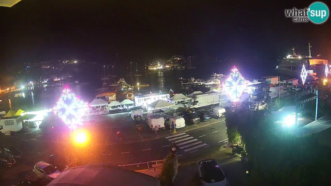Ponza port webcam – Island of Ponza