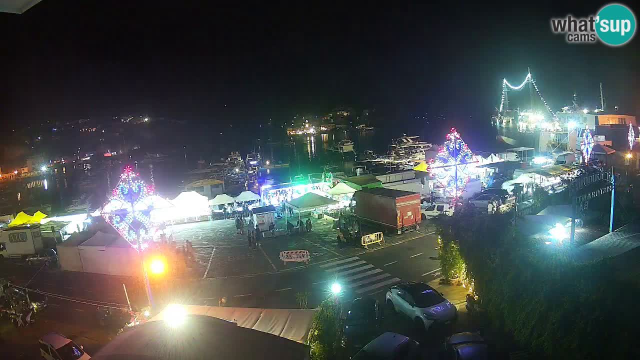 Ponza port webcam – Island of Ponza