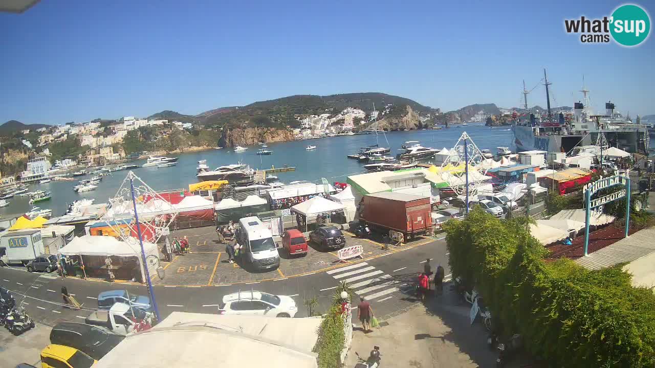 Webcam del puerto de Ponza – Isla de Ponza