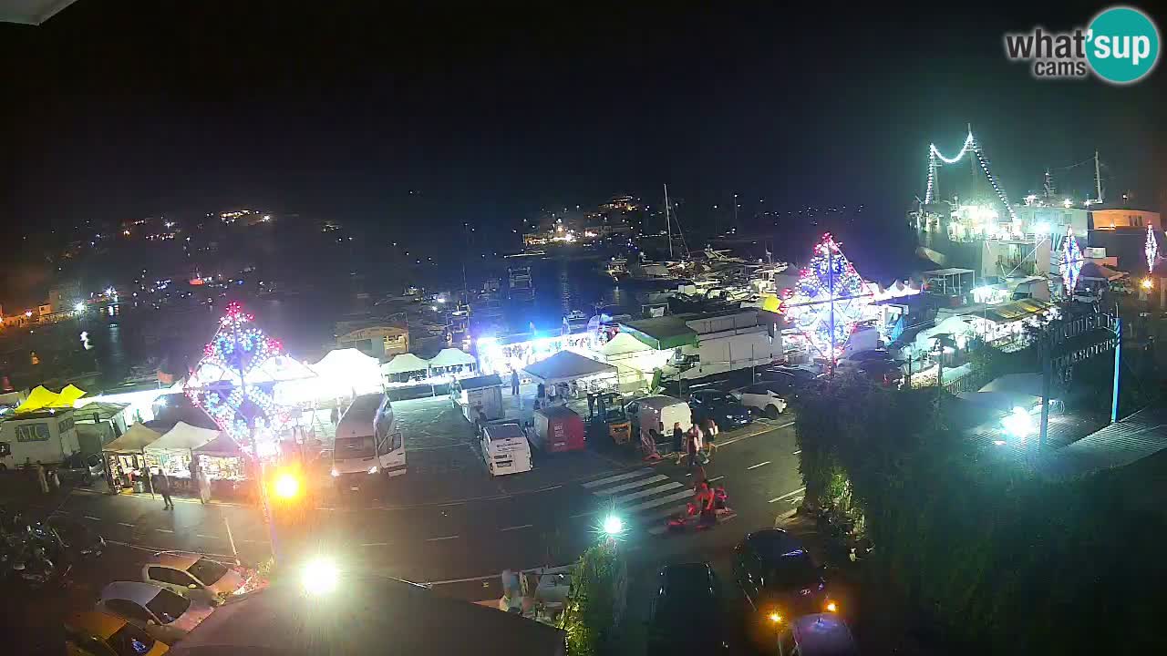 Ponza port webcam – Island of Ponza