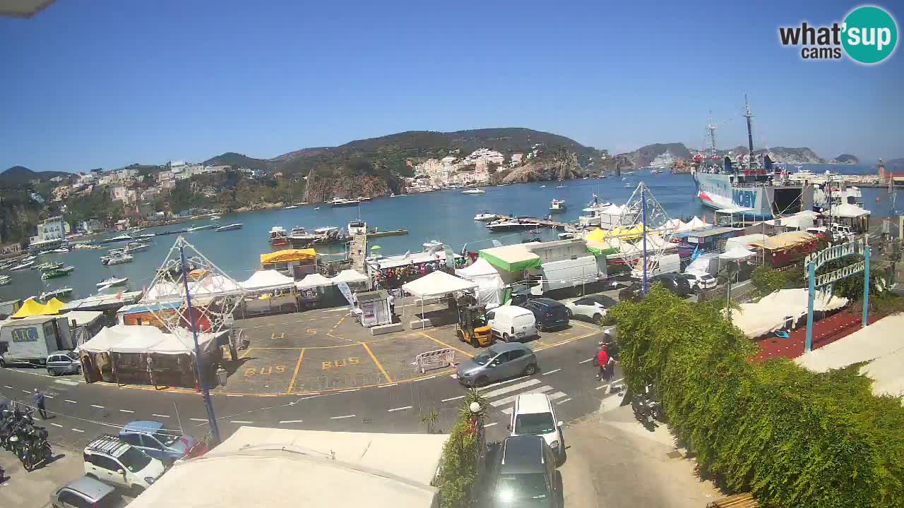 Webcam del puerto de Ponza – Isla de Ponza