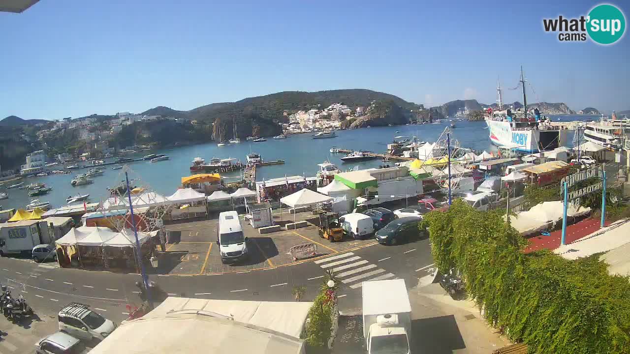 Webcam del puerto de Ponza – Isla de Ponza