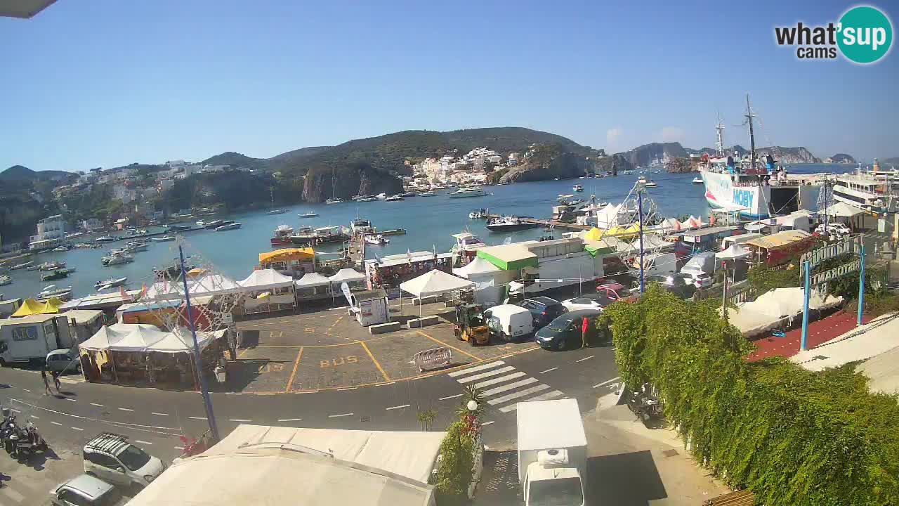 Webcam del puerto de Ponza – Isla de Ponza