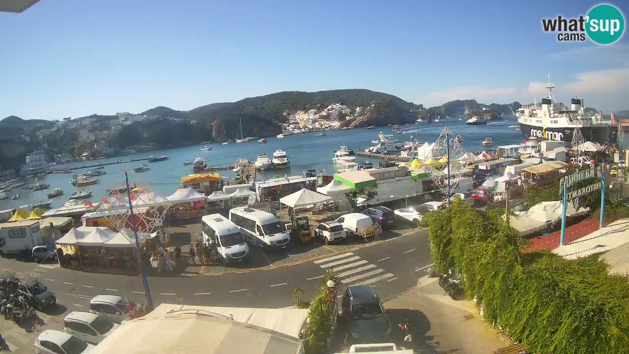 Ponza port webcam – Island of Ponza