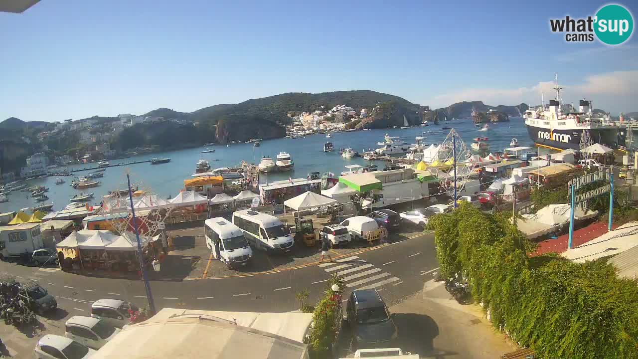 Web kamera luka Ponza – otok Ponza