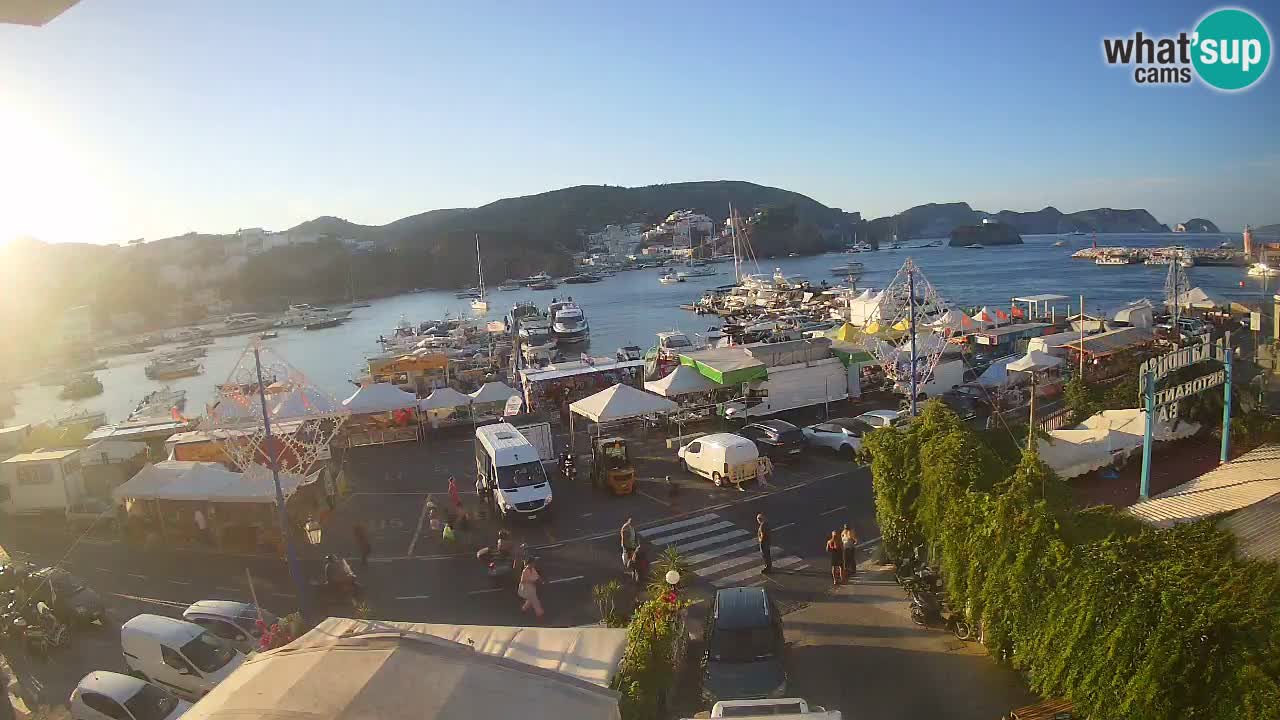 Ponza port webcam – Island of Ponza