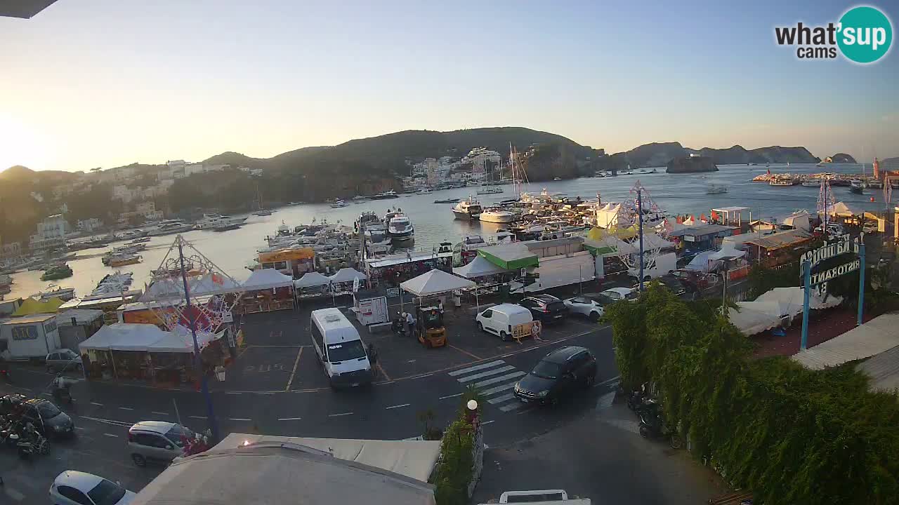 Web kamera luka Ponza – otok Ponza