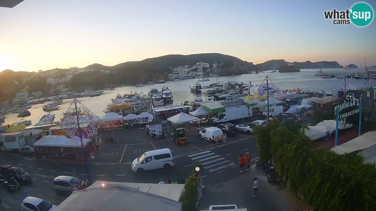 Web kamera luka Ponza – otok Ponza