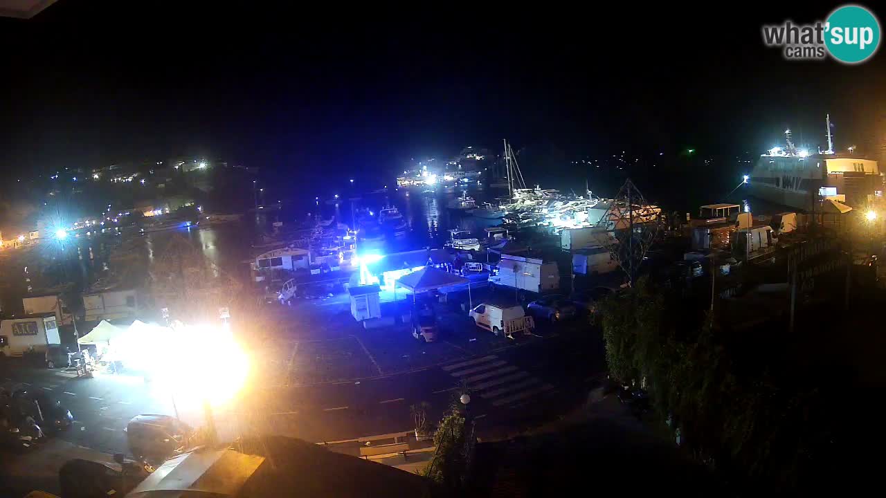 Webcam du port de Ponza – Île de Ponza