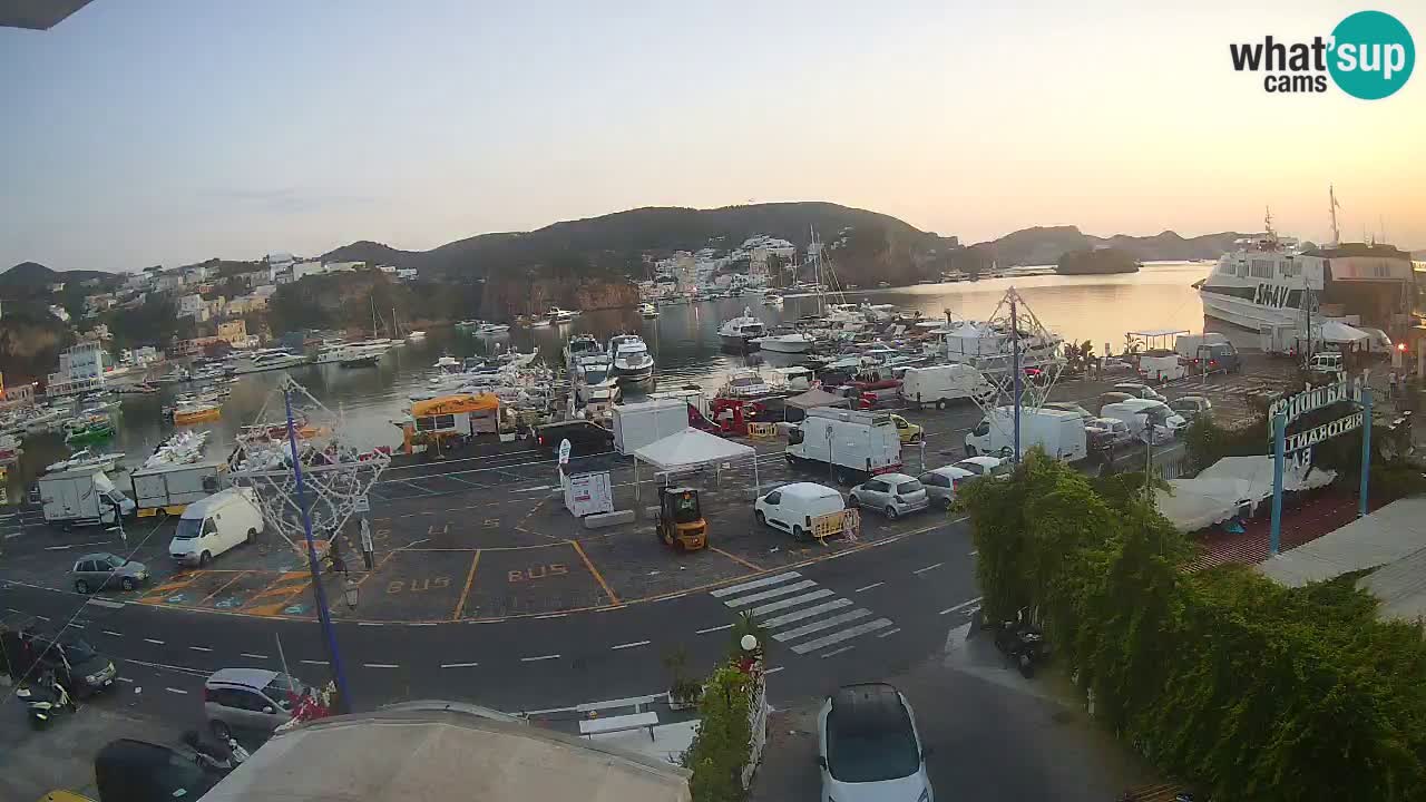 Ponza port webcam – Island of Ponza