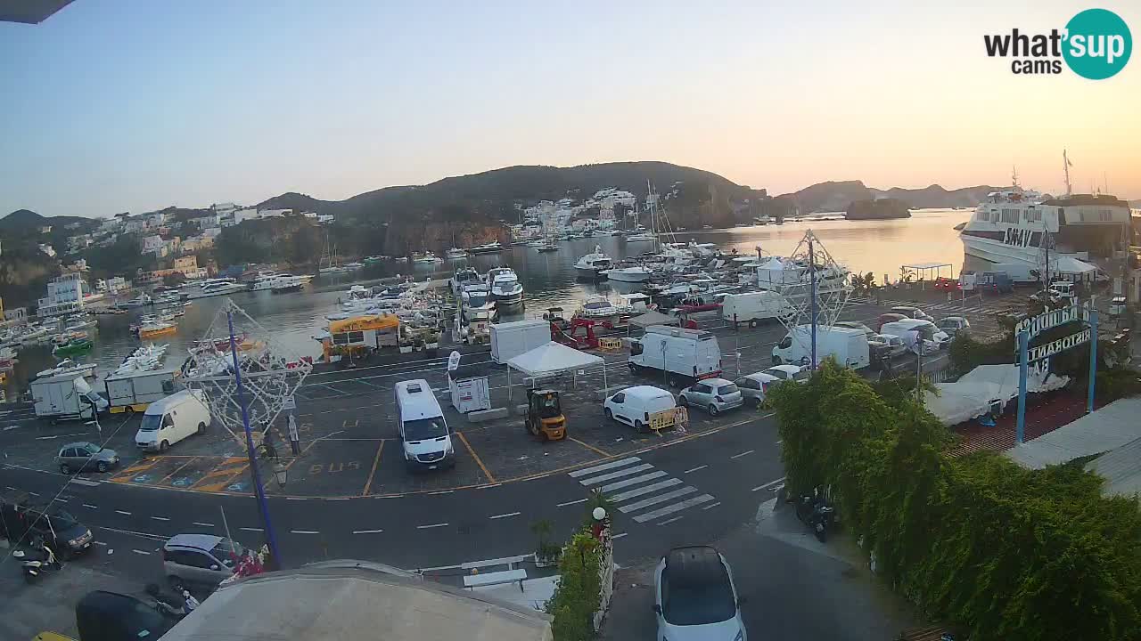 Ponza port webcam – Island of Ponza