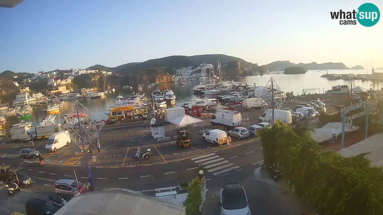Ponza port webcam – Island of Ponza