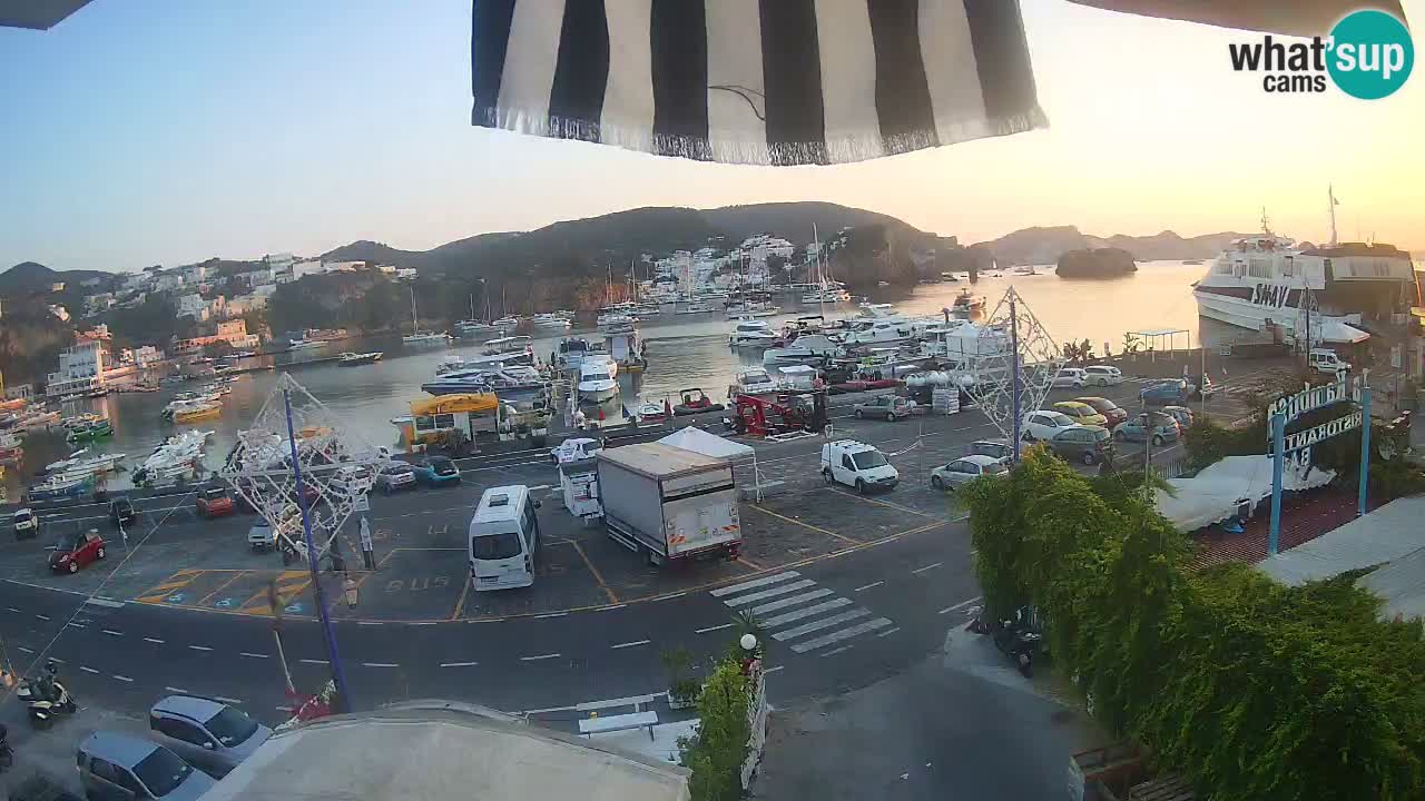 Webcam del puerto de Ponza – Isla de Ponza