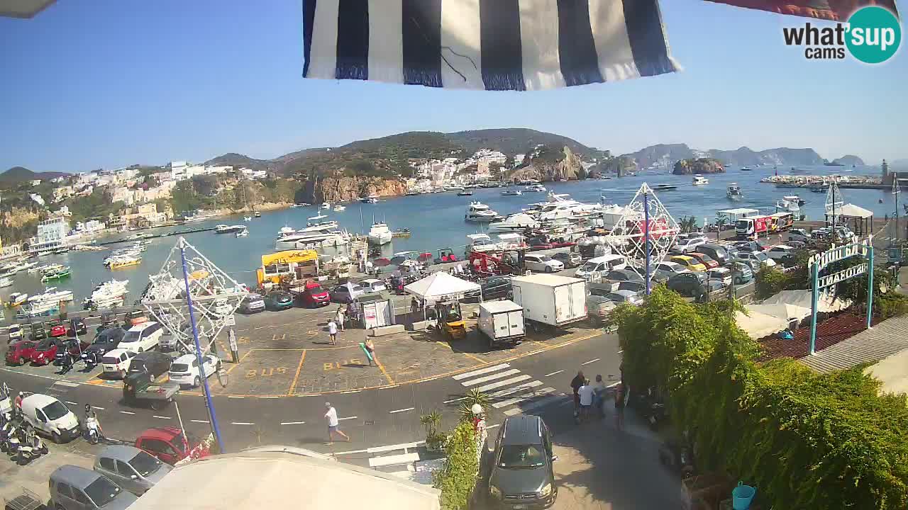 Web kamera luka Ponza – otok Ponza