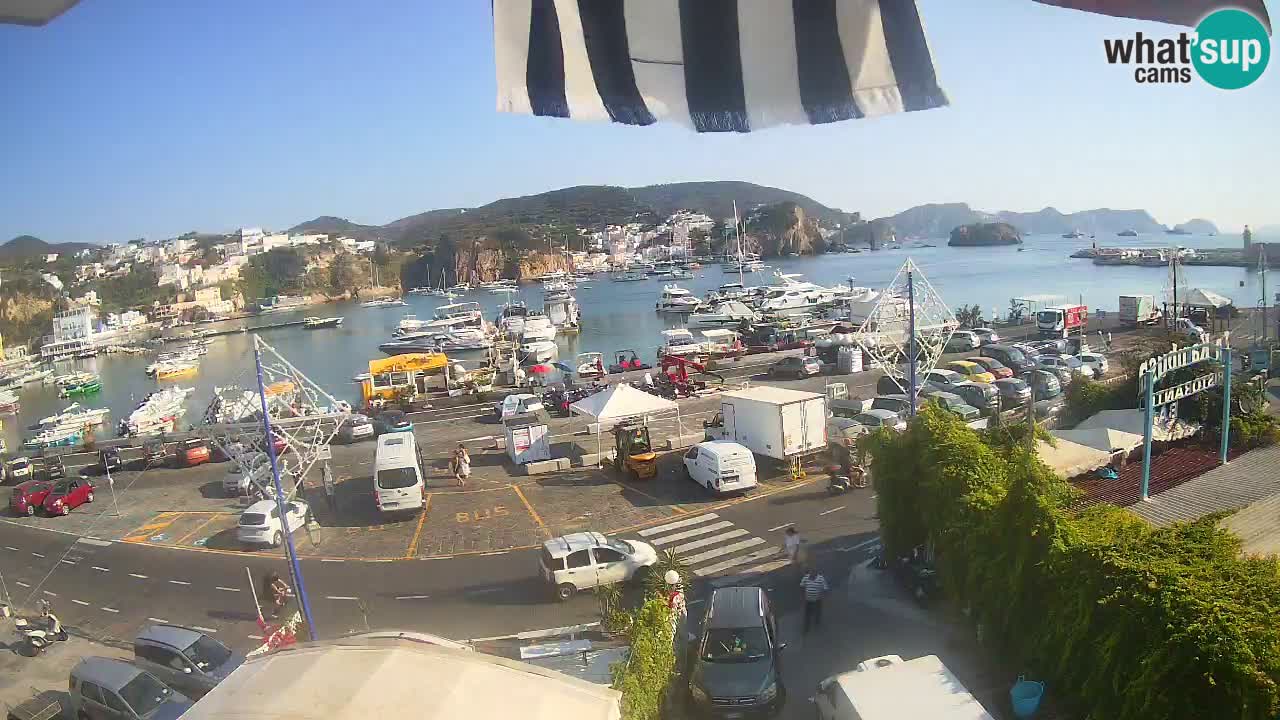 Webcam du port de Ponza – Île de Ponza