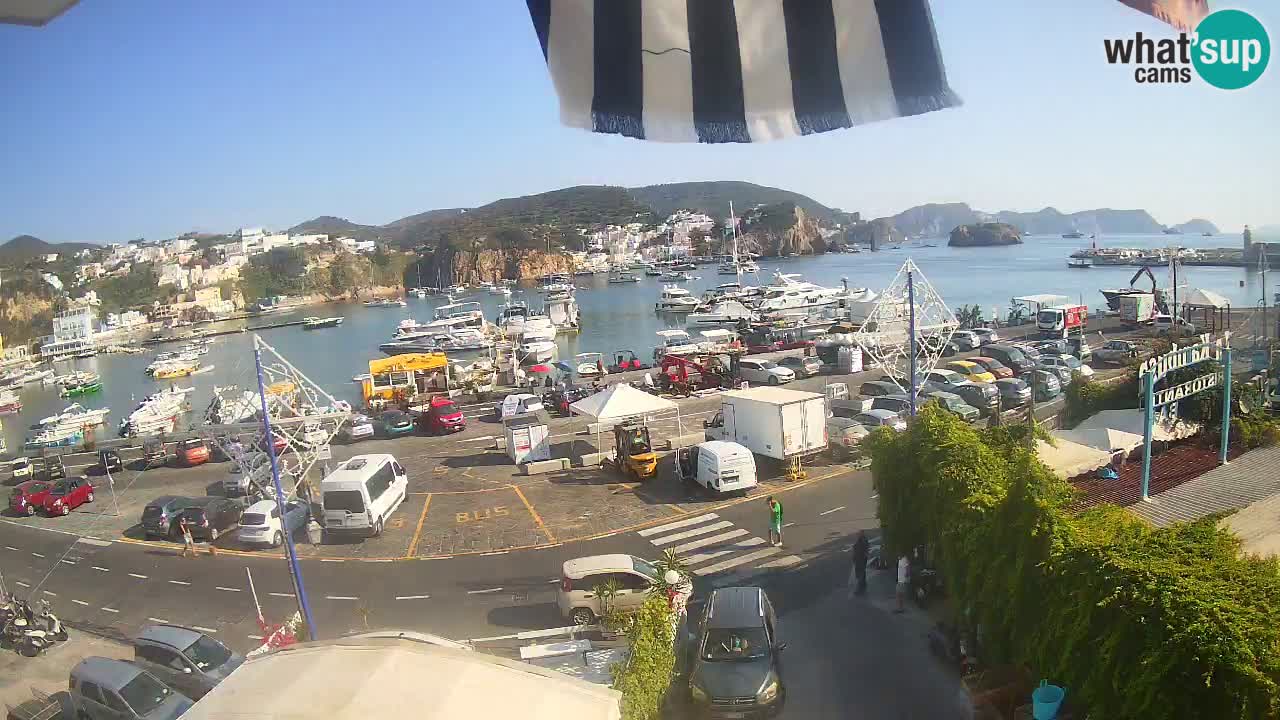 Ponza port webcam – Island of Ponza