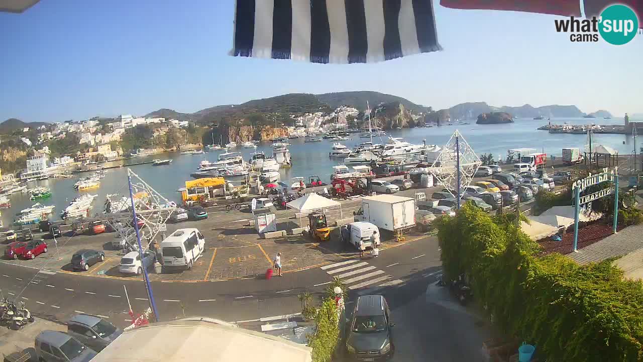 Ponza port webcam – Island of Ponza