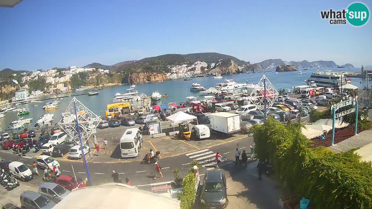 Ponza port webcam – Island of Ponza