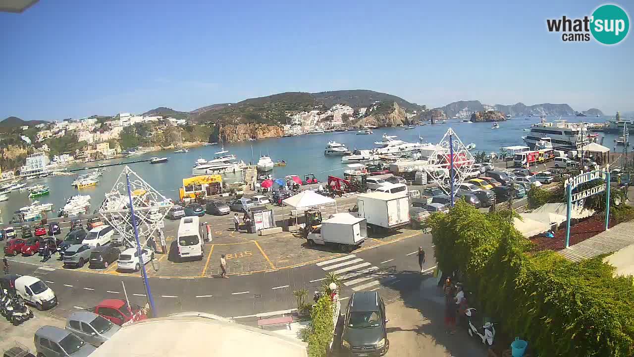 Webcam del puerto de Ponza – Isla de Ponza