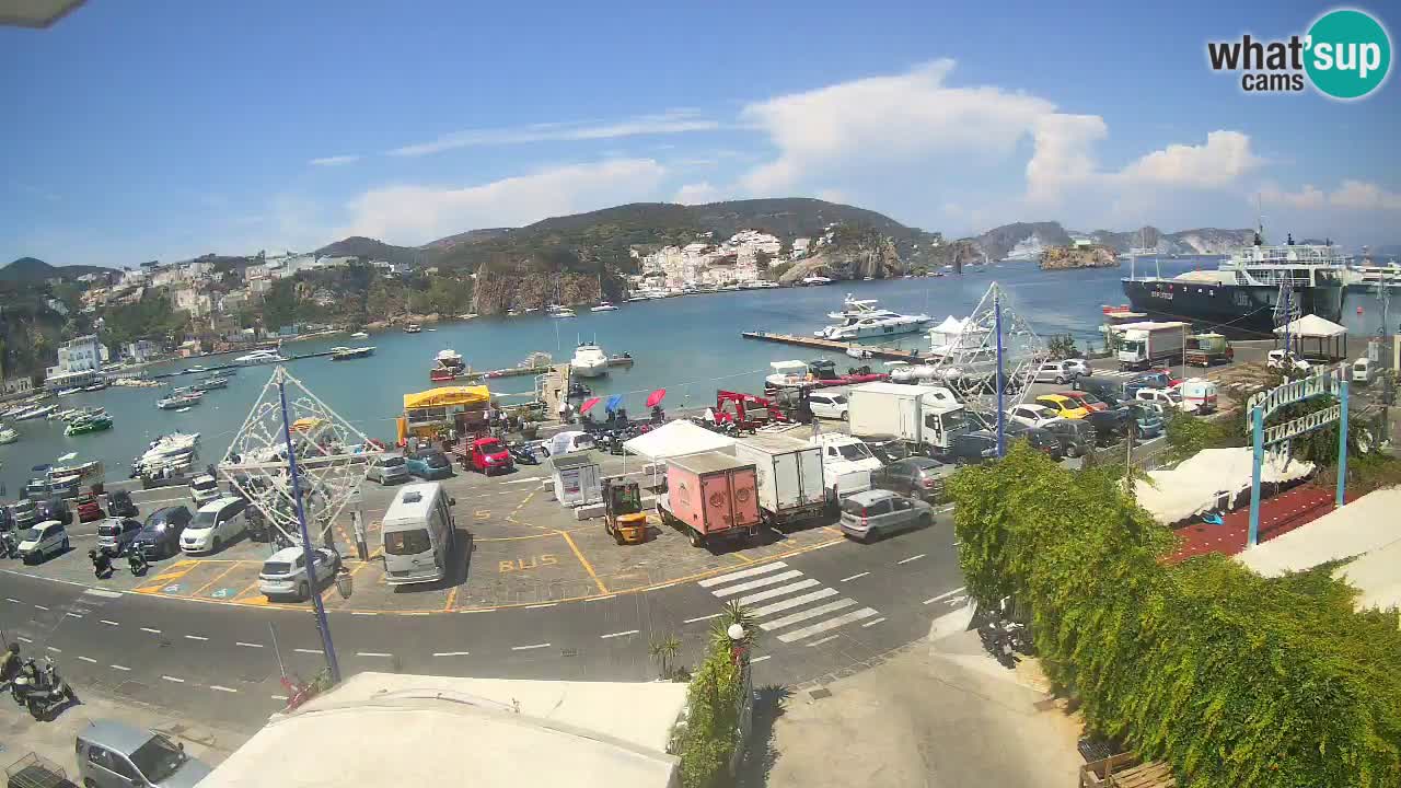Web kamera luka Ponza – otok Ponza