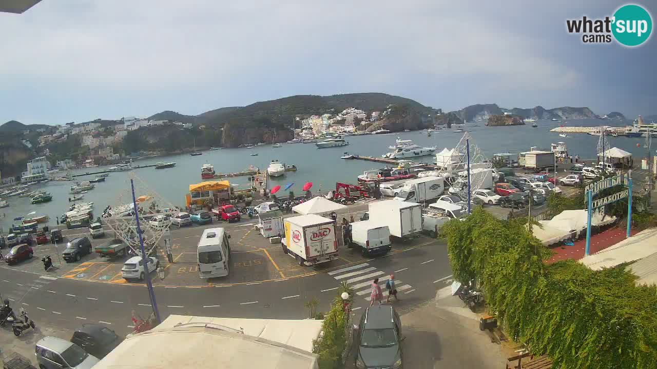 Webcam du port de Ponza – Île de Ponza