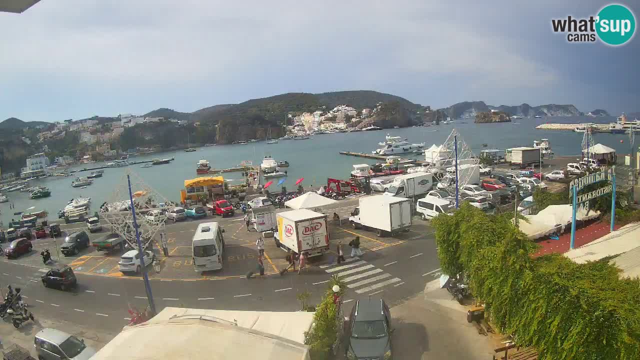 Ponza port webcam – Island of Ponza