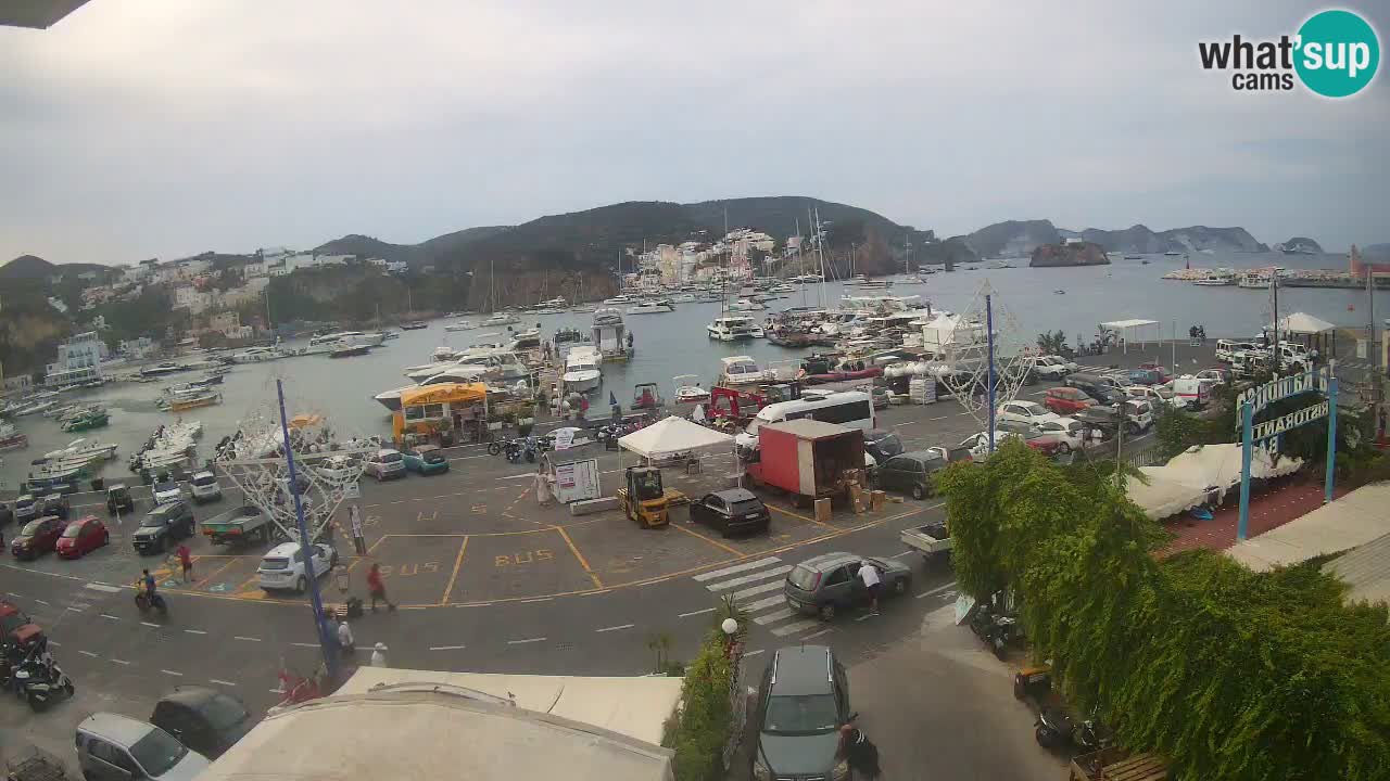Pristanišče Ponza spletna kamera – Otok Ponza