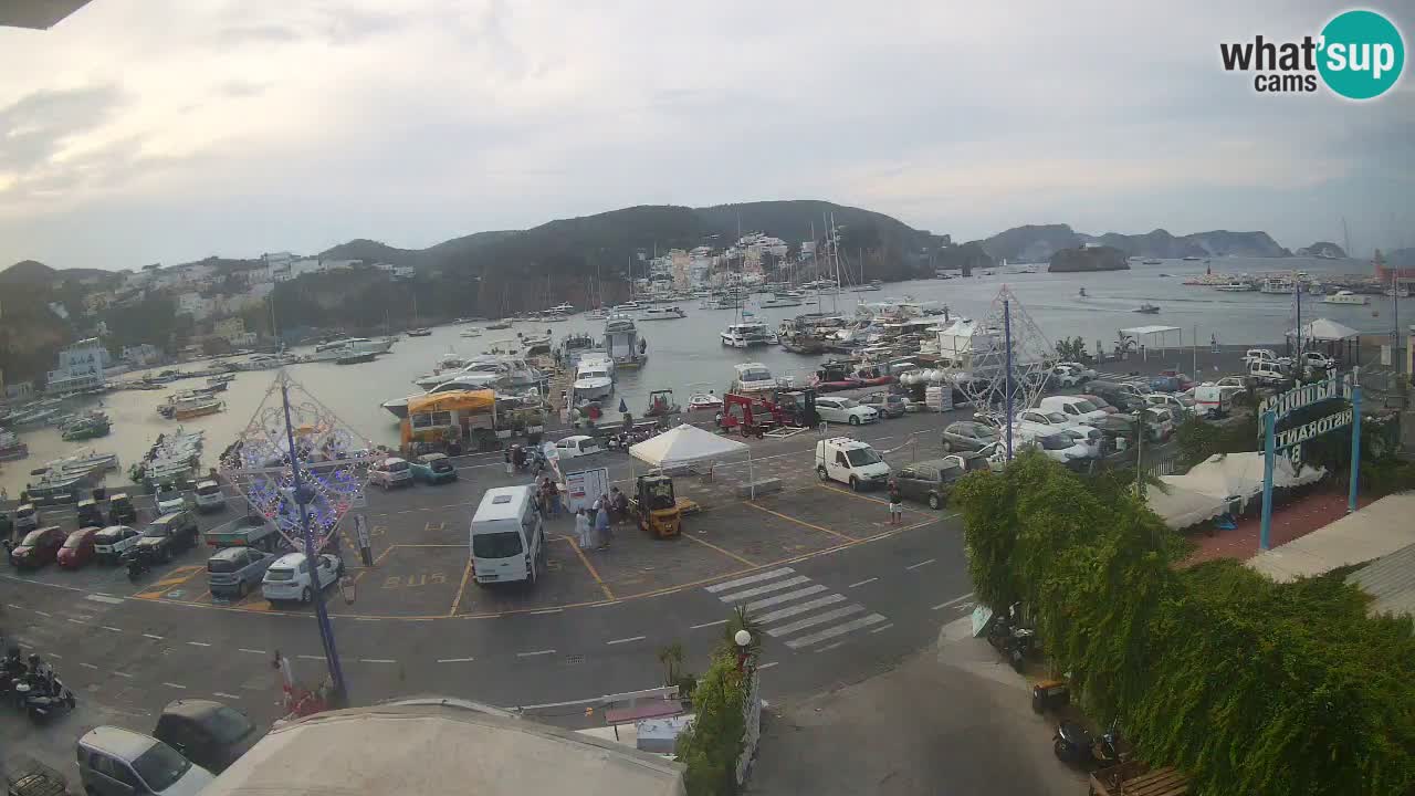 Web kamera luka Ponza – otok Ponza